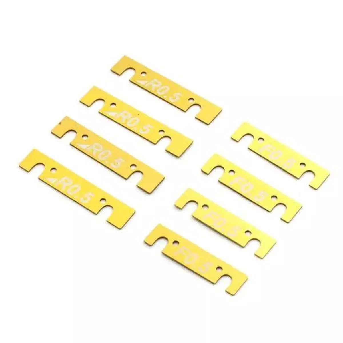 0.5mm Ride Height Adjust Plates F&R 8-Pack for Fantom EP | Kyosho