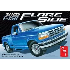 1-25-1992-ford-f-150-flareside-model-kit-amt1451m 1/25 1992 Ford F-150 Flareside Model Kit AMT1451M