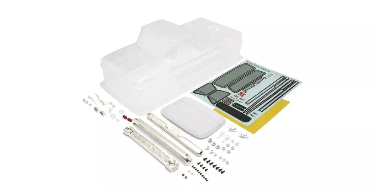 1966 Chevy C10 Fleetside Pickup Clear Body Set for Fazer Mk2 FZ02L 1/10 On-Road | Kyosho