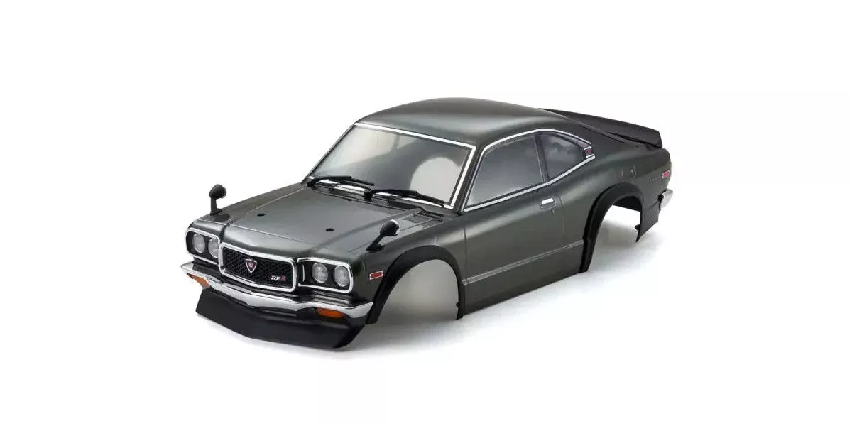 1972 Mazda Savanna GT RX-3 Tuned Version Green Pre-Painted Body for Fazer Mk2 FZ02 | Kyosho