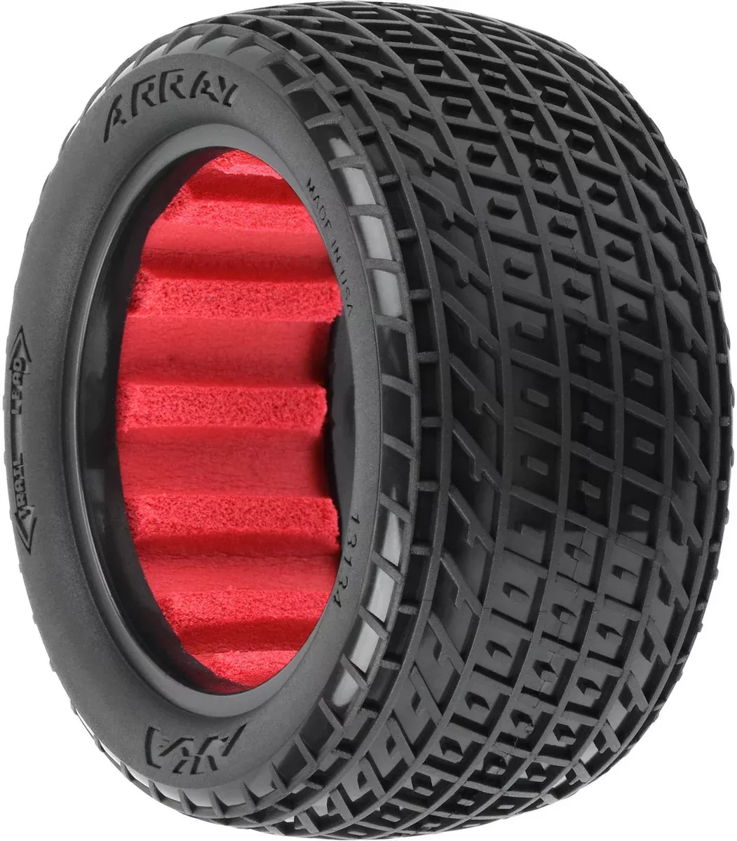 AKA 13134VR Array 2.2" Super Soft Dirt Oval Buggy Rear Tires (2)