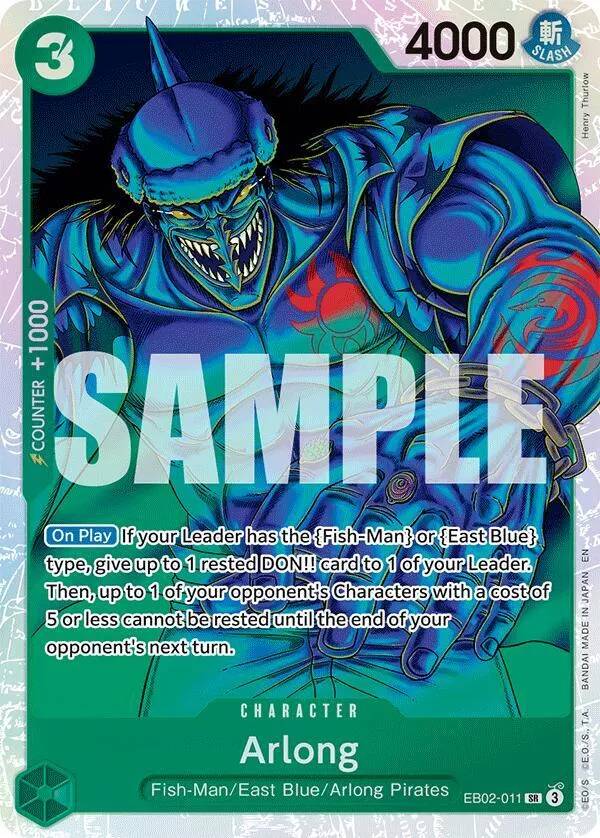 Arlong - Extra Booster: Anime 25th Collection - EB02-011