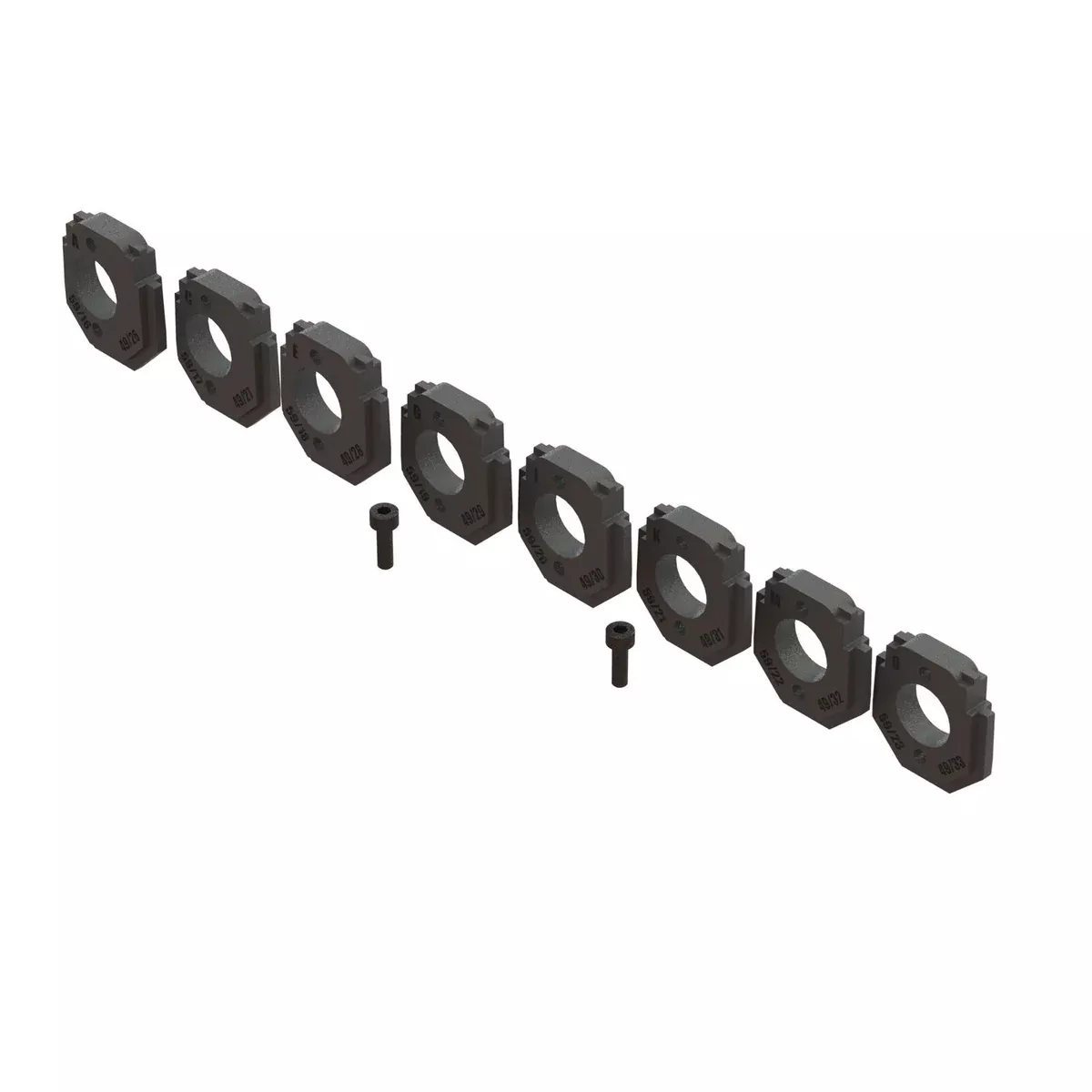 arrma-motor-mount-set-8pcs Arrma Motor Mount Set (8pcs)