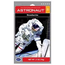 Astronaut Strawberries 1oz Peg Bag