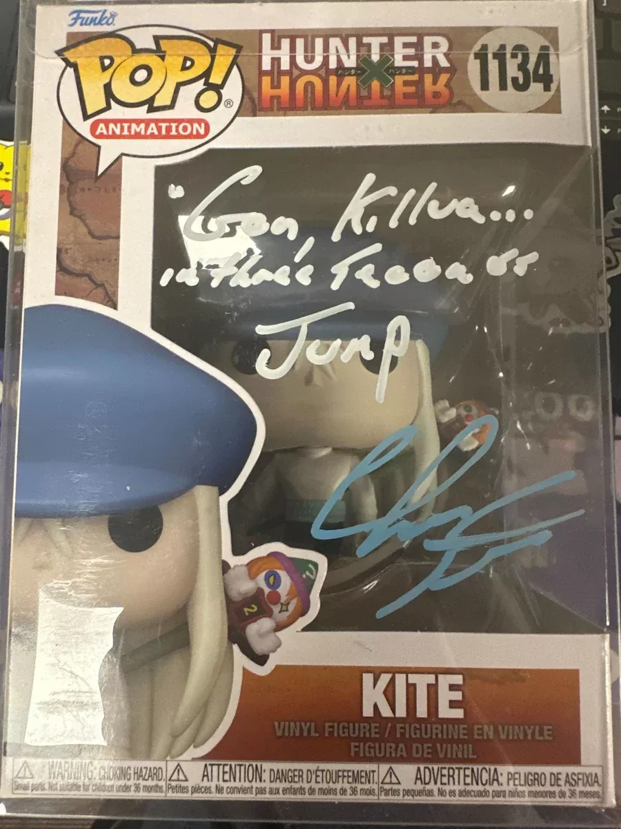 autographed-by-christopher-corey-smith-psa-2c01910-funko-pop-animation-hunter-x- AUTOGRAPHED by Christopher Corey Smith (PSA#2C01910) Funko Pop! Animation: Hunter x Hunter - Kite #1134