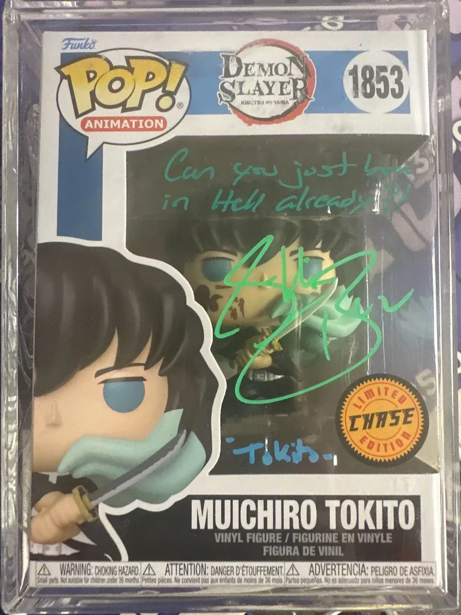 autographed-by-griffin-burns-chase-funko-pop-anime-demon-slayer-muichiro-tokito- Autographed By Griffin Burns (Chase) Funko Pop! Anime: Demon Slayer - Muichiro Tokito (Attack) #1853 PrimeSignature#WT54237