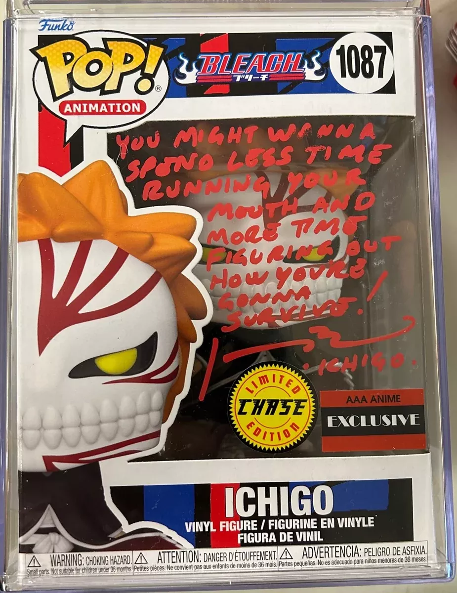 autographed-by-johnny-yong-bosch-funko-pop-animation-bleach-ichigo-chase-aaa-ani AUTOGRAPHED by Johnny Yong Bosch - Funko POP! Animation: Bleach - Ichigo (Chase) (AAA Anime Exclusive) (JSA Cert) #1087