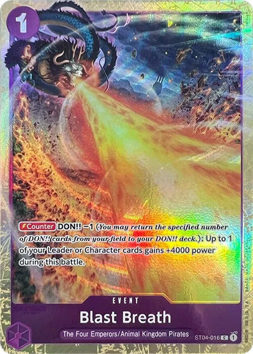 Blast Breath (Premium Card Collection -Best Selection Vol. 1-) - One Piece Promotion Cards