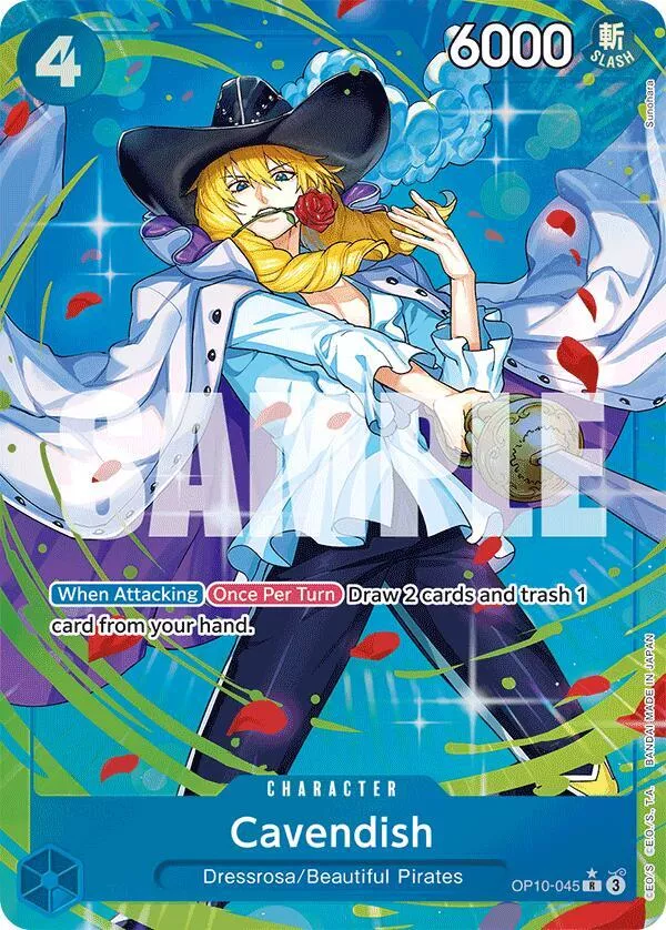 cavendish-045-parallel-royal-blood-op10-045 Cavendish (045) (Parallel) - Royal Blood - OP10-045
