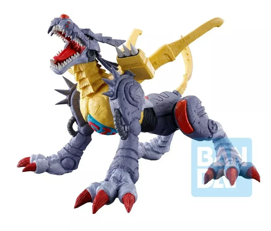 digimon-adventure-metal-garurumon-bandai-spirits-ichibansho-figure Digimon Adventure Metal Garurumon Bandai Spirits Ichibansho Figure
