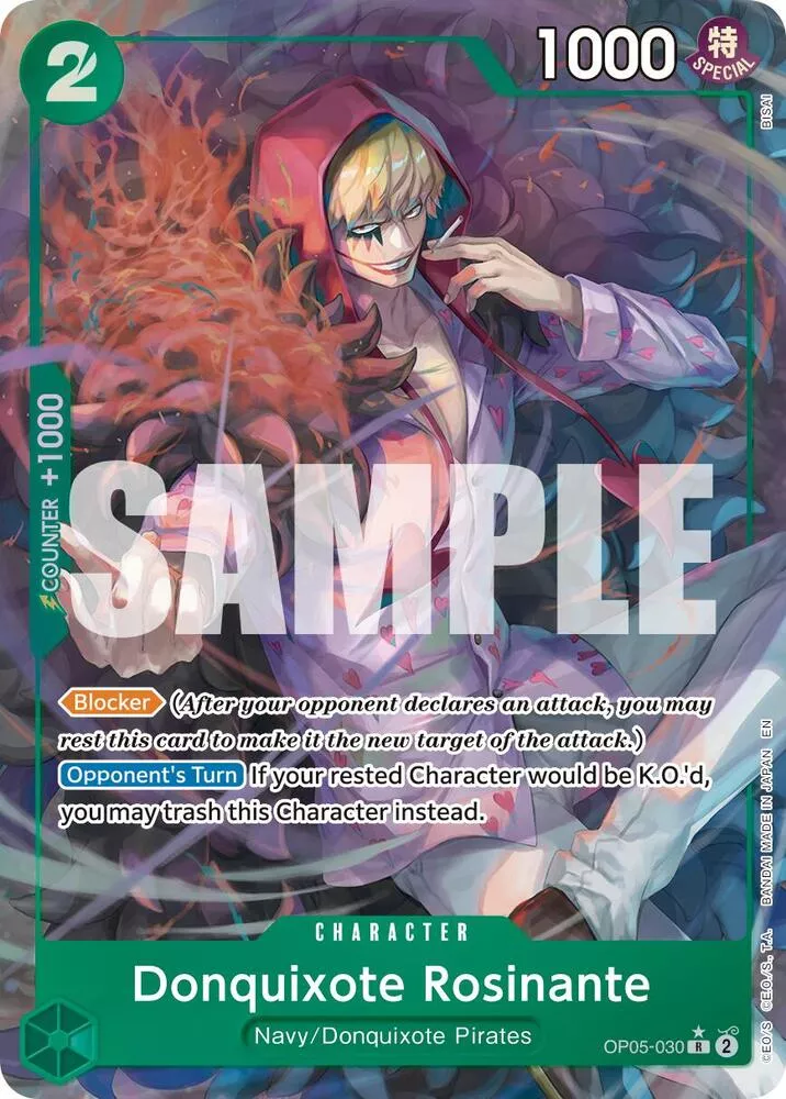 donquixote-rosinante-alternate-art-premium-booster-best-vol-2-op05-030 Donquixote Rosinante (Alternate Art) - Premium Booster -The Best- Vol. 2 - OP05-030