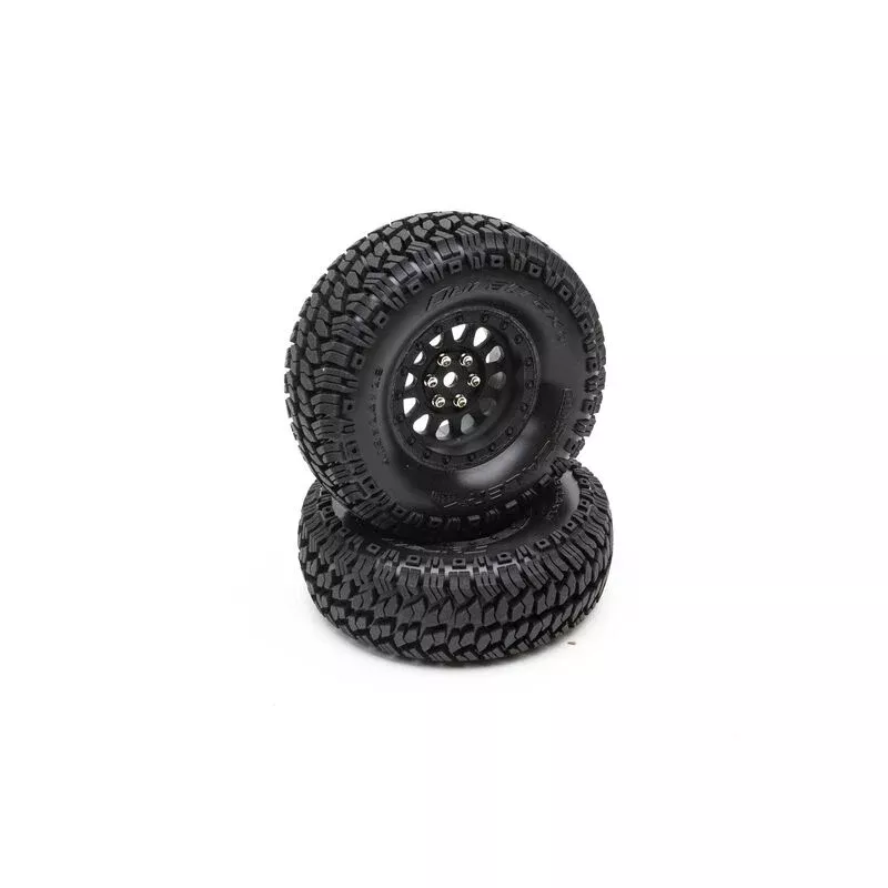 Duratrax Class 1 Scaler CR Pre-Mounted 1.9" Tires (Black) (2) (C3) w/12mm Hex