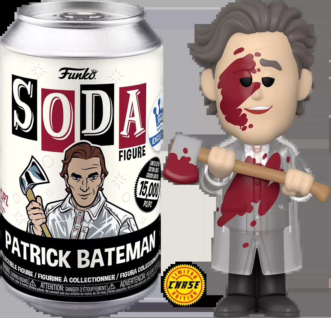Funko Soda - Patrick Bateman (Opened) (Chase)