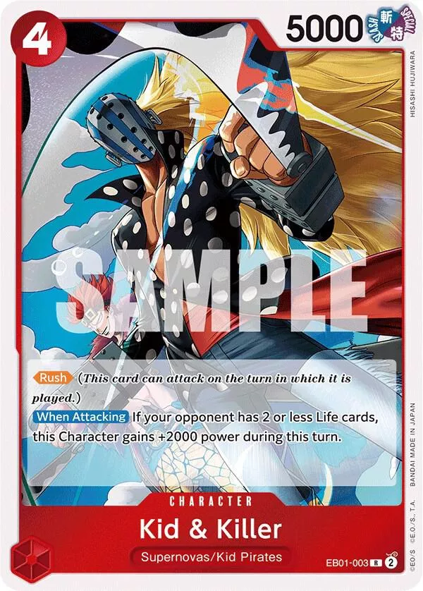 kid-killer-extra-booster-memorial-collection-eb01-003 Kid & Killer - Extra Booster: Memorial Collection - EB01-003