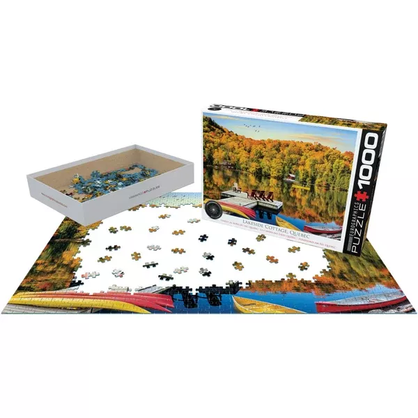 lakeside-cottage-quebec-1000-piece-puzzle Lakeside Cottage, Quebec 1000 Piece Puzzle
