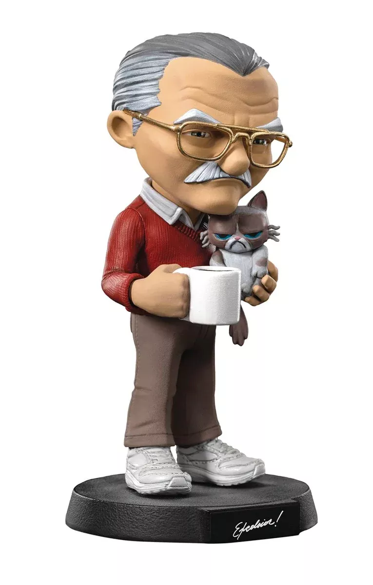 minico-pow-stan-lee-w-grumpy-cat-pvc-statue Minico POW Stan Lee w/ Grumpy Cat PVC Statue