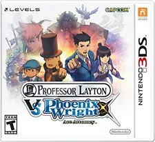 [Pre-Owned] Nintendo 3DS Games: Professor Layton VS Phoenix Wright - Ace Attorney (Sealed)