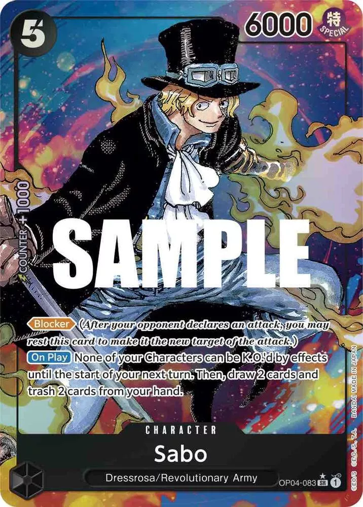 sabo-alternate-art-kingdoms-intrigue-op04-83 Sabo (Alternate Art) - Kingdoms of Intrigue - OP04-83