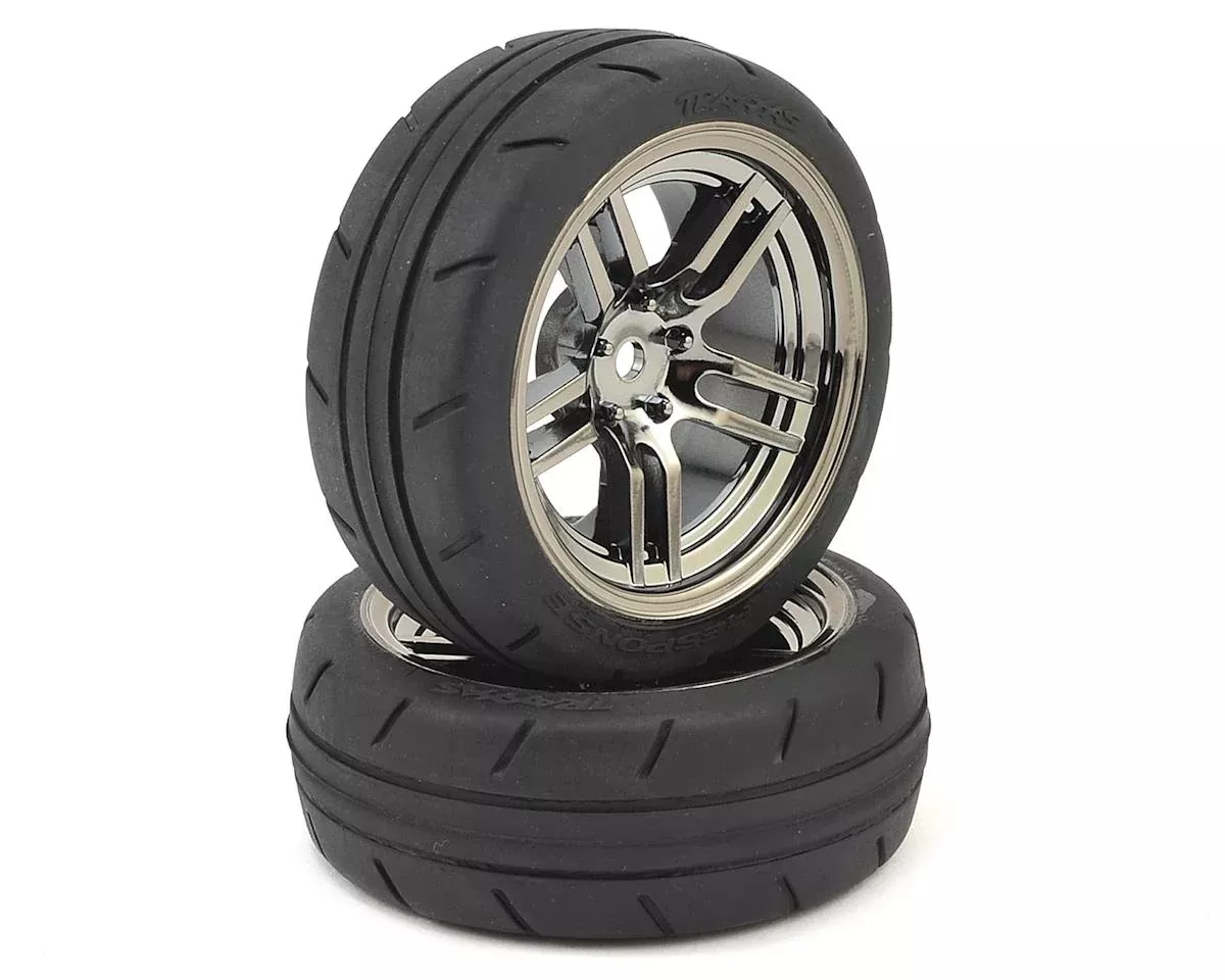 traxxas-4-tec-2-0-1-9-response-front-pre-mounted-tires-w-split-spoke-wheels-blac Traxxas 4-Tec 2.0 1.9" Response Front Pre-Mounted Tires w/Split-Spoke Wheels (Black Chrome) (2)
