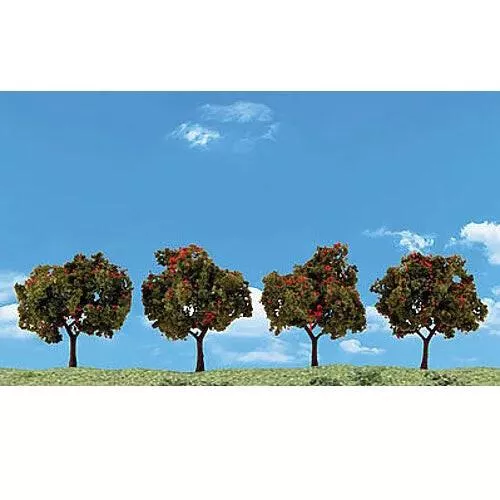 woodland-apple-trees-2-3-4-model-railroad-tree Woodland Apple Trees 2'' -3'' (4) Model Railroad Tree