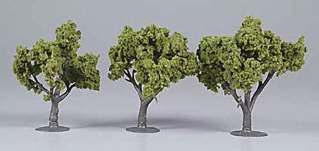 woodland-scenics-tr1506-n-ho-assembled-tree-light-green-4-train-scenery Woodland Scenics TR1506 N/HO Assembled Tree Light Green 4" Train Scenery