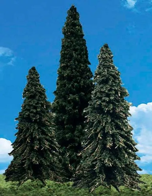 woodland-scenics-tr3568-n-ho-forever-green-trees-3-5-5-5-train-scenery Woodland Scenics TR3568 N/HO Forever Green Trees 3.5-5.5" Train Scenery