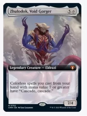 Zhulodok, Void Gorger (Extended Art) - Commander Masters - #0752